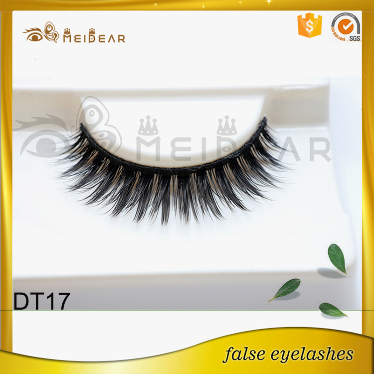 Most natural high quality faux mink eyelash with packaging logo design